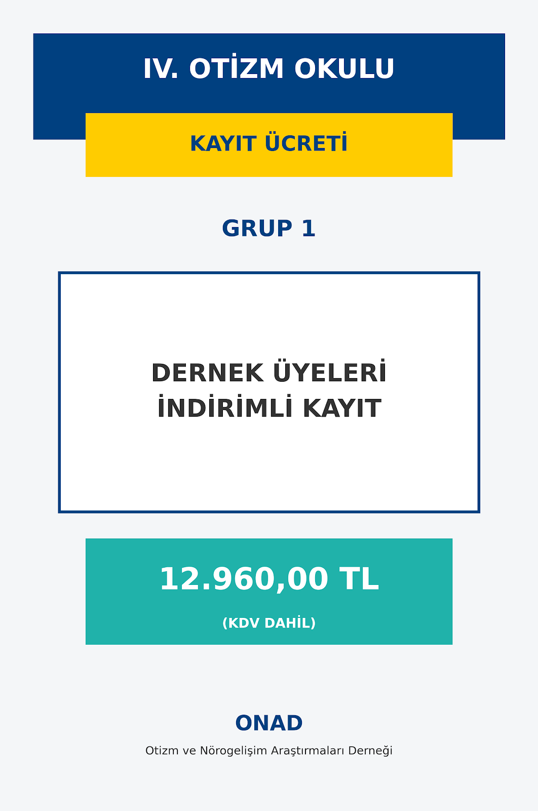 OTIZM OKULU - INDIRIMLI KAYIT - DERNEK ÜYELERİ