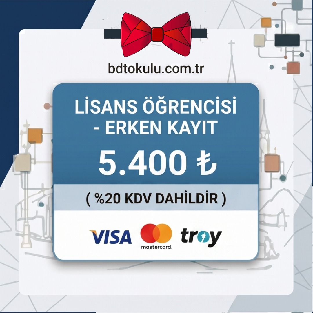 BDT Okulu Lisans Öğrencisi 